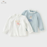 Girl Cotton Long Sleeve T-Shirt – Cartoon